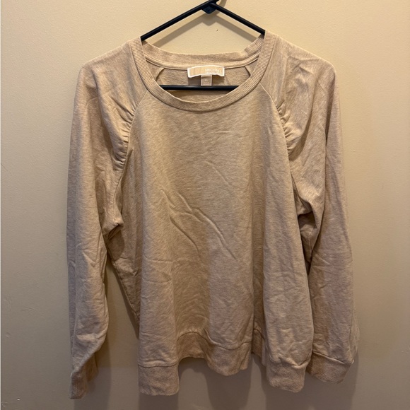 Michael Kors Taupe Knit Top - Picture 1 of 4